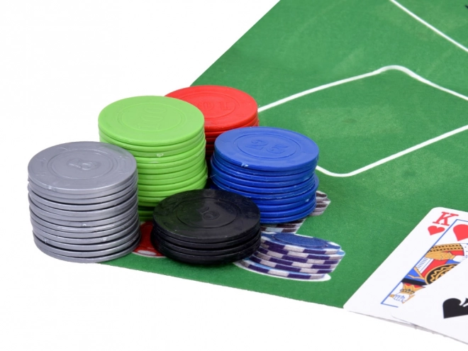 Sada karetní hra 2v1 poker a blackjack