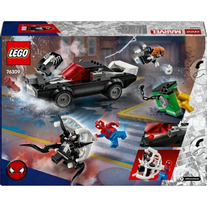 Stavebnice Spider-Man vs Muscle Car Venoma