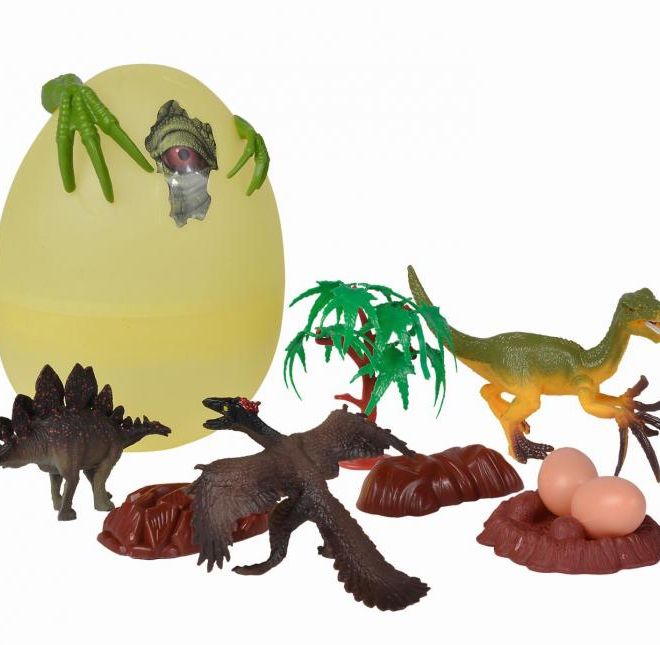 Dino vejce s příslušenstvím, 3 druhy, DP6