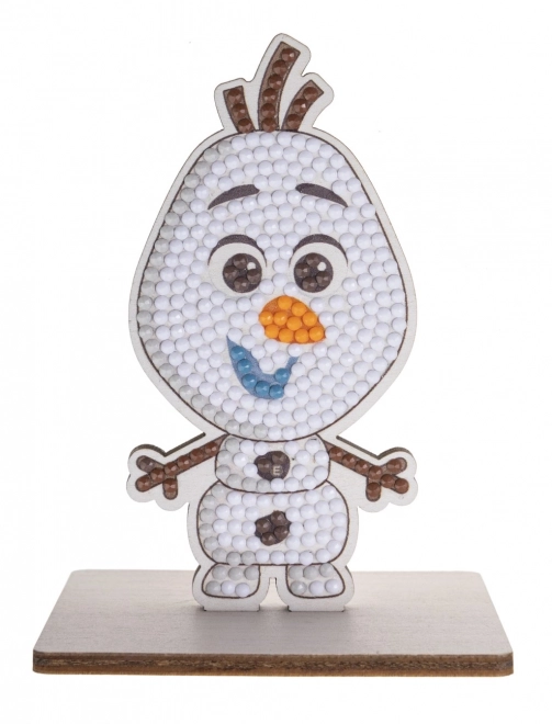 Postavička Crystal Art Olaf