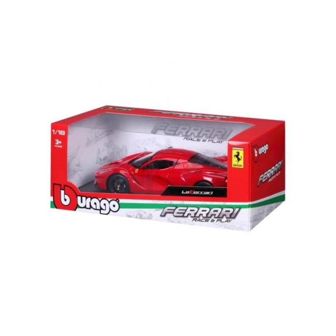 Bburago 1:18 La Ferrari červená