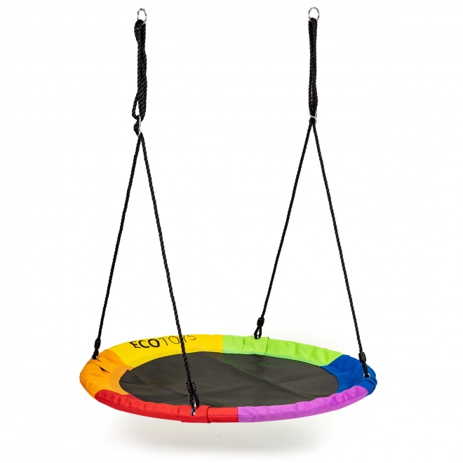 Zahradní houpačka Čapí hnízdo 100cm ECOTOYS Multicolor