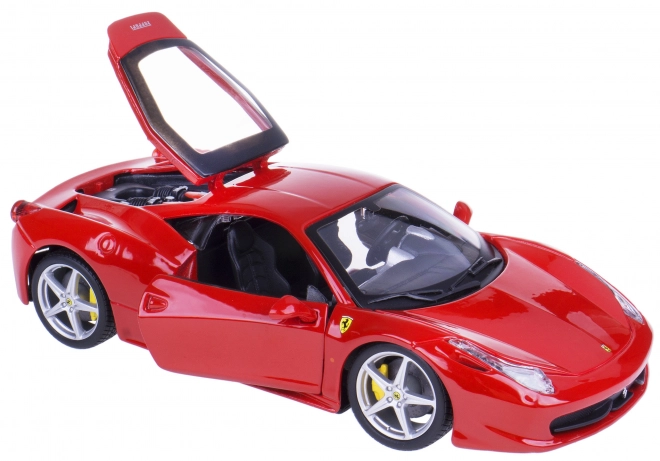 Ferrari 458 Italia červená model od Bburago