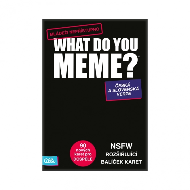 Rozšíření Mládeži nepřístupno pro What Do You Meme