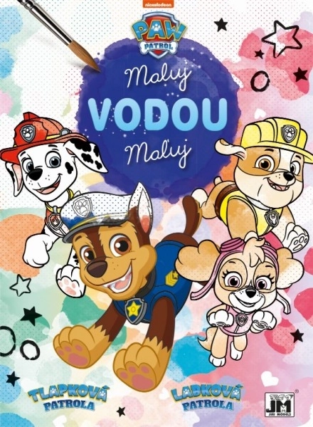 Omalovánky Maluj vodou! Tlapková patrola
