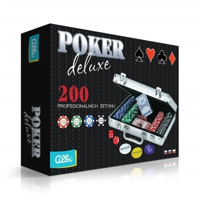 Poker deluxe (200 žetonů)