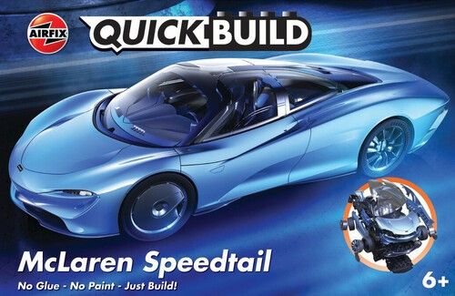 Quickbuild Mclaren Speedtail - plastikový model