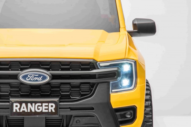 Dětský vůz Ford Ranger žlutý