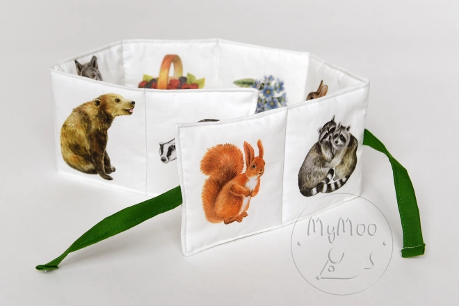 MyMoo Textilní leporelo Procházka lesem
