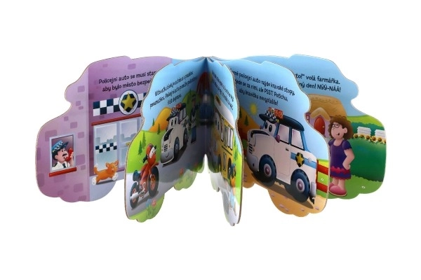 Dětská knížečka - Policejní auto
