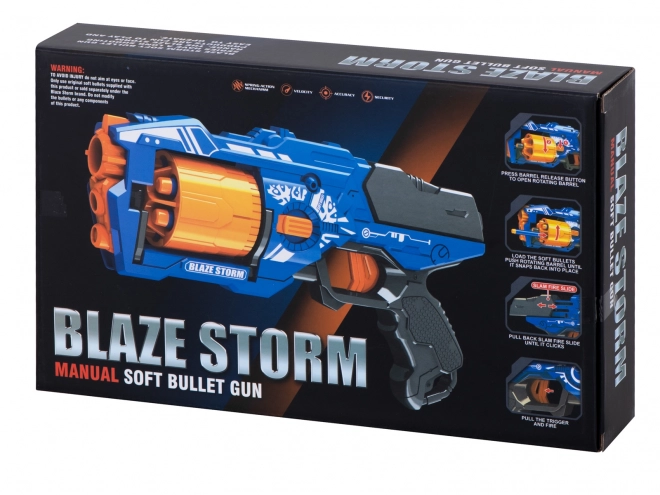 Pistole na pěnové šipky kompatibilní s NERF + 20 nábojů