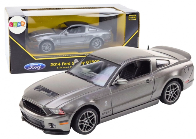 Ford Shelby GT500 v měřítku 1:24 Pohonná jednotka stříbrná