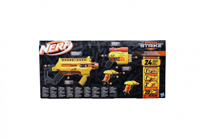 Nerf Alpha Strike 4 blastry a šipky