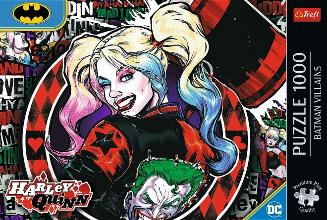 TREFL Puzzle Premium Plus Batman: Harley Quinn 1000 dílků