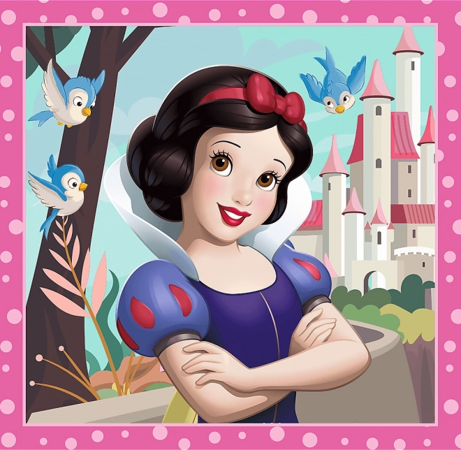 TREFL Puzzle Disney princezny: Vaina, Locika a Sněhurka 3v1 (20,36,50 dílků)