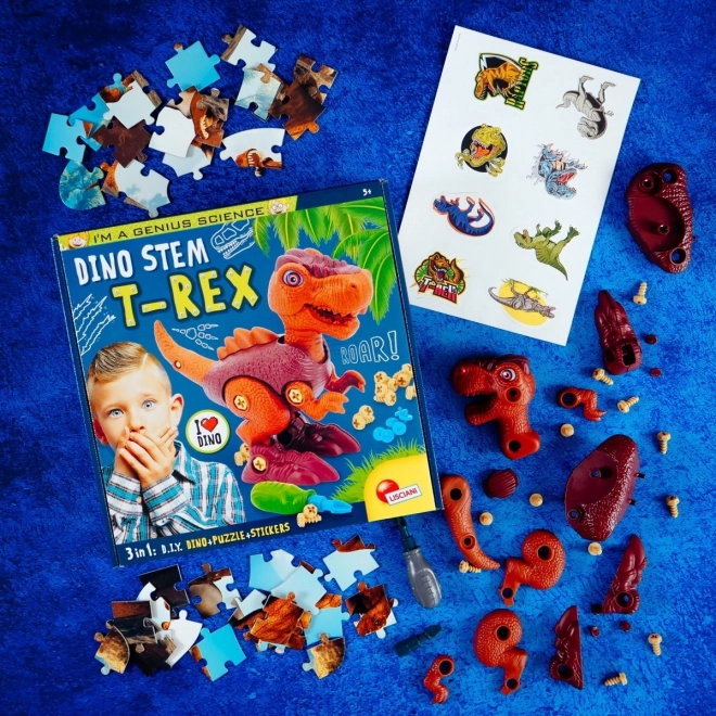 Stavebnice I'm A Genius Dino Steam - T-Rex