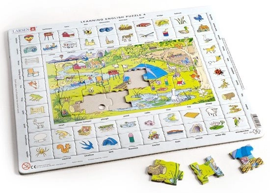 Larsen puzzle Angličtina: Prázdniny na venkově