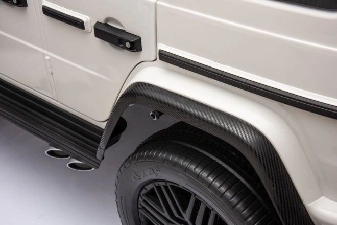 Mercedes G63 XXL White 4x4 Auto na baterie