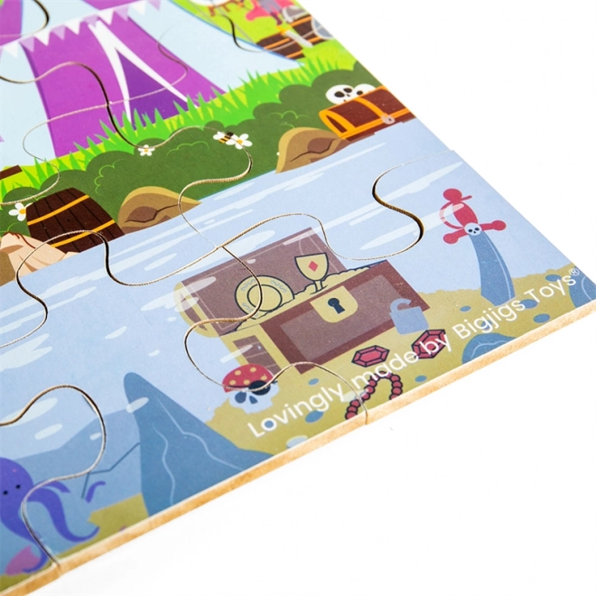 Bigjigs Toys Puzzle Fantasy svět