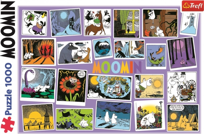 Trefl puzzle Dobrodružství Mumínků 1000 dílků