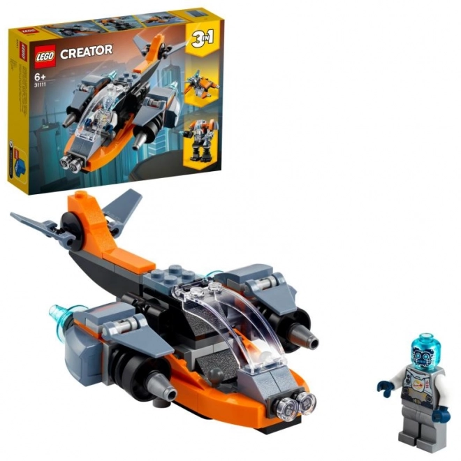 LEGO Creator 3v1 31111 Kyberdron