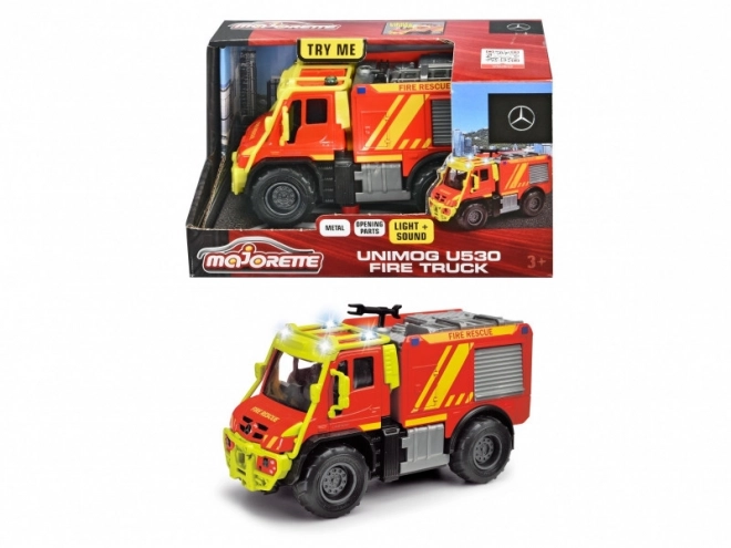 Velká řada hasičských vozidel Unimog U530, 13 cm