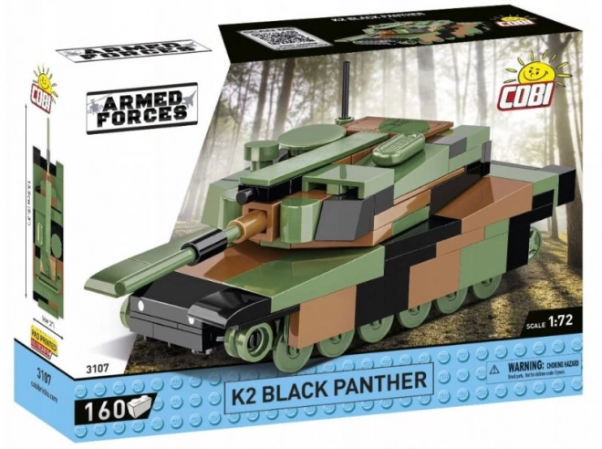 COBI 3107 Armed Forces K2 Black Panther, 1:72, 160 k