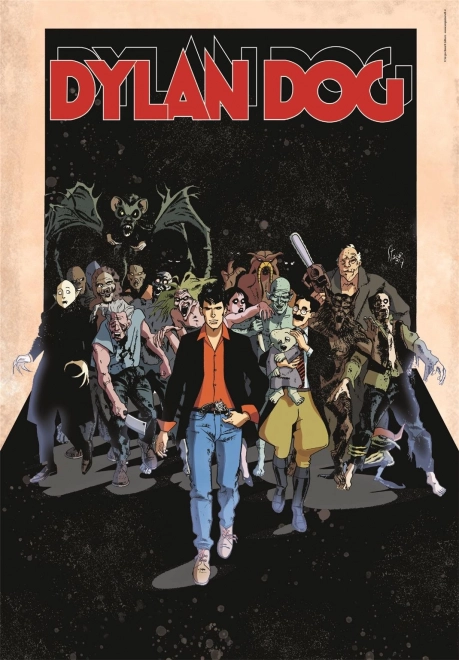 CLEMENTONI Puzzle Dylan Dog 2. motiv 1000 dílků