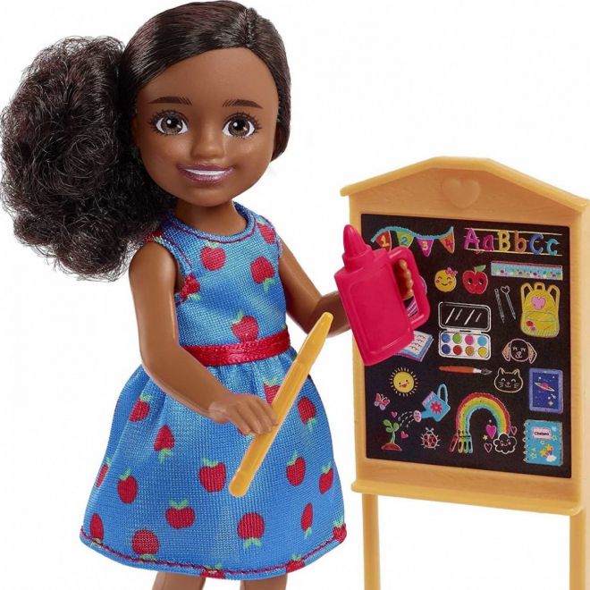 Panenka Barbie Chelsea Můžeš se stát učitelkou