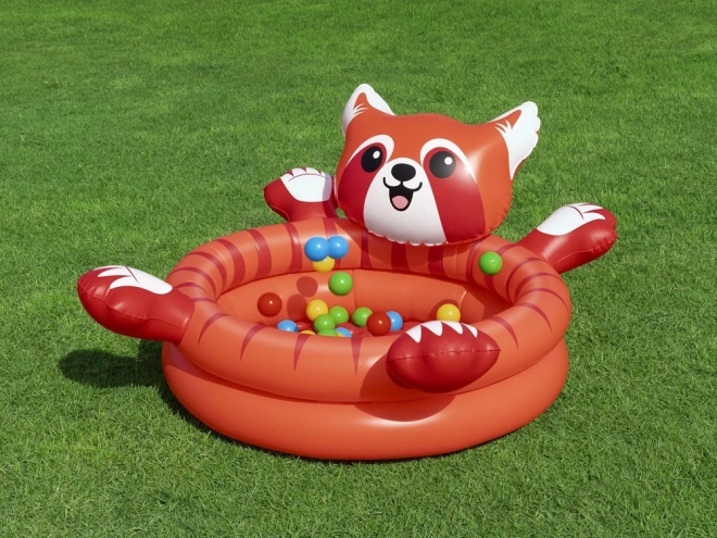Suchý bazének červená panda s míčky od Bestway