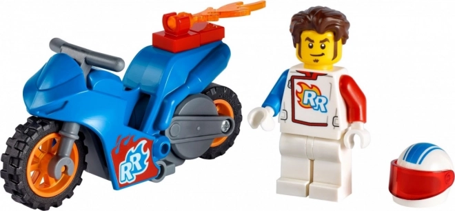 LEGO City 60298 Kaskadérská motorka s raketovým pohonem