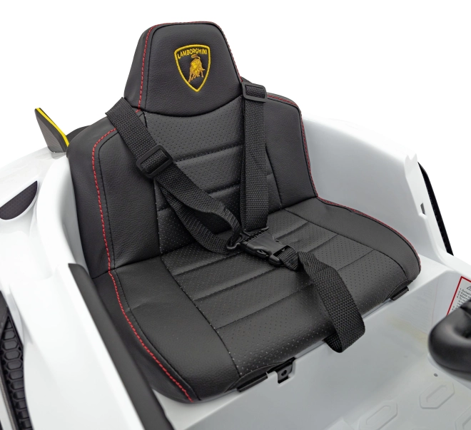 Dětský vůz Lamborghini Invencible bílý