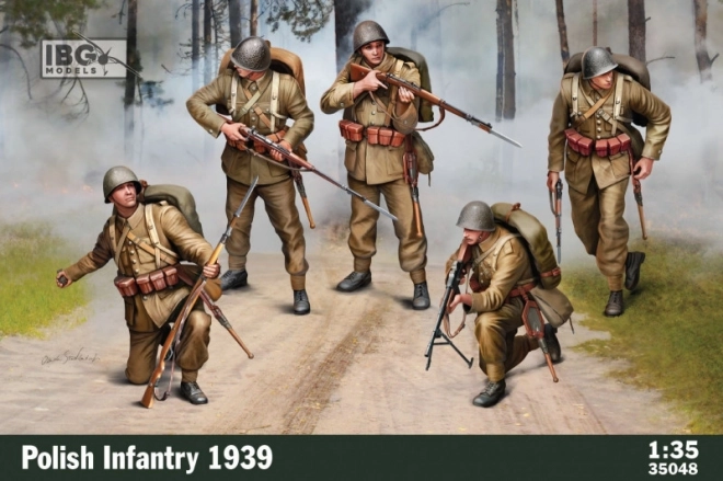 Polská pěchota 1939 1/35 Figurky