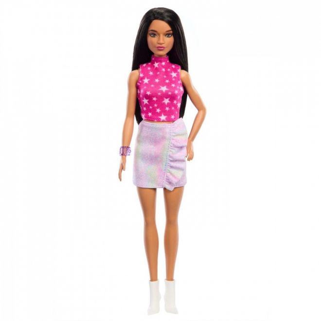 Top pro panenku Barbie Fashionistas s hvězdami