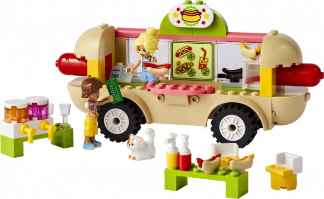 LEGO® Friends 42633 Pojízdný stánek s hot dogy