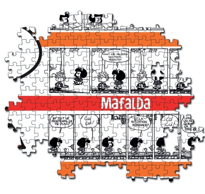 CLEMENTONI Puzzle Mafalda 500 dílků