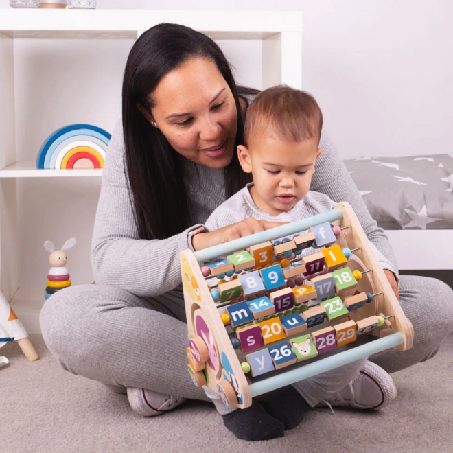 Bigjigs Toys Aktivní trojúhelník se zvířátky