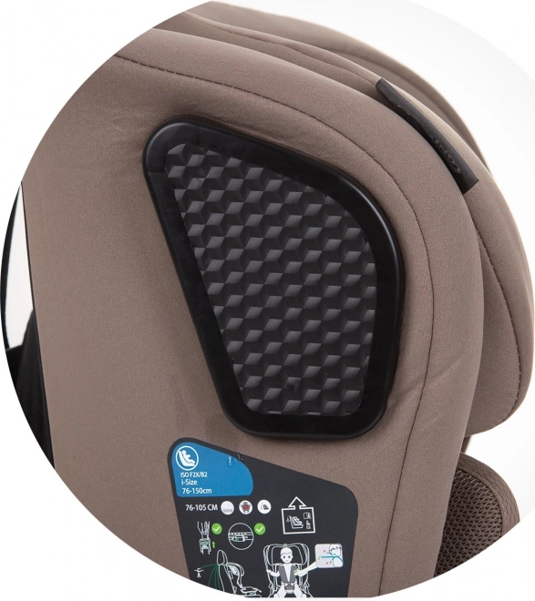 CHIPOLINO Autosedačka Lux X i-Size 76-150cm Isofix, Macadamia