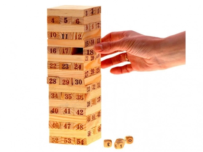 Dřevěná věž JENGA STOCK TOWER GR0189