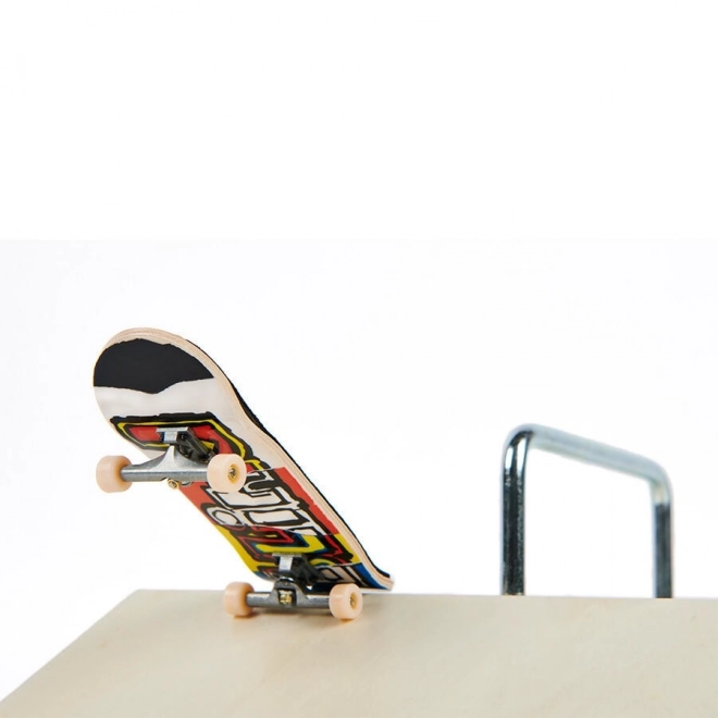 Tech Deck - dřevěná rampa