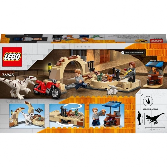 LEGO® Jurassic World 76945 Atrociraptor: honička na motorce