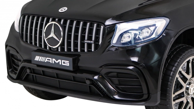 Mercedes Benz GLC63S pro děti černý + dálkové ovládání + pohon 4x4 + MP3 LED + EVA + pomalý start