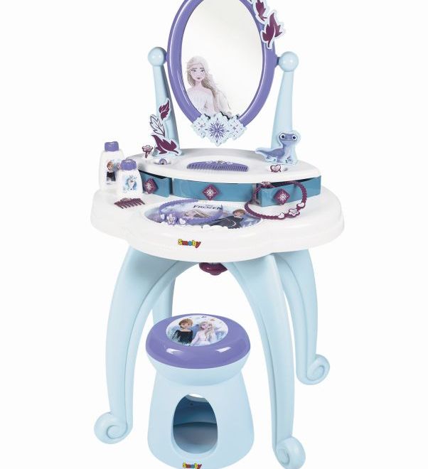 Ledové království Toaletní stolek 2v1 se židličkou