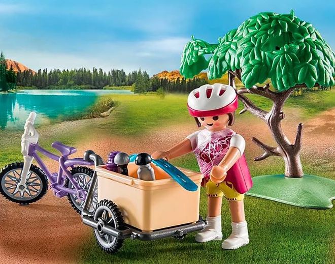 Rodinná zábavná sada s figurkami 71426 Výlet na horském kole