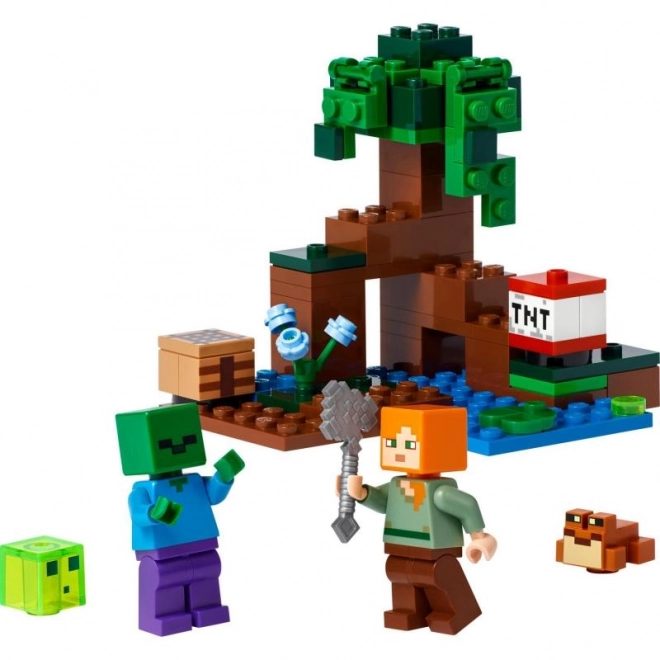 LEGO® Minecraft® 21240 Dobrodružství v bažině