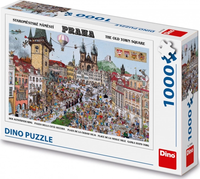 Puzzle Staroměstské náměstí 1000 dílků