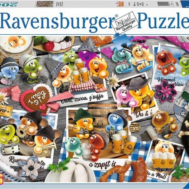 RAVENSBURGER Puzzle Gelini na Oktoberfestu 2000 dílků
