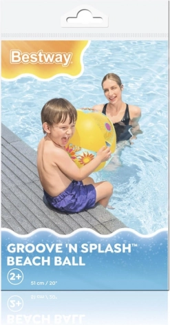 Nafukovací míč žlutý 51 cm Bestway