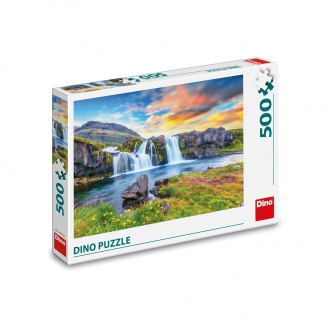 ISLANDSKÝ VODOPÁD 500 Puzzle FSC