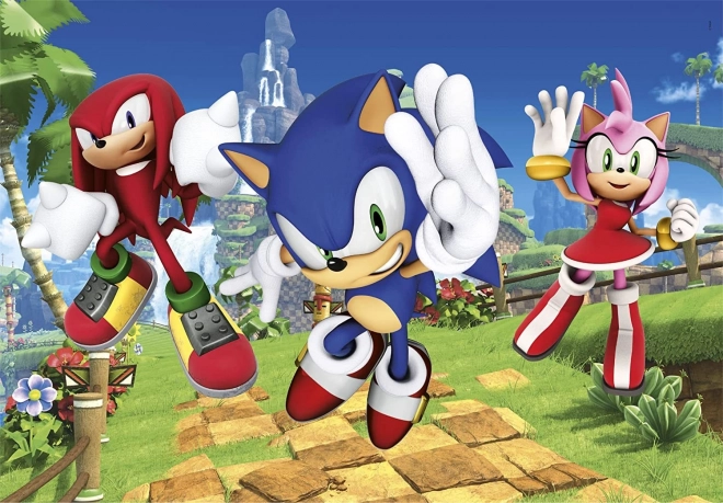 CLEMENTONI Puzzle Ježek Sonic 3x48 dílků